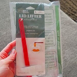 Roots & Branches Canning Lid Lifter with Magnetic Tip New